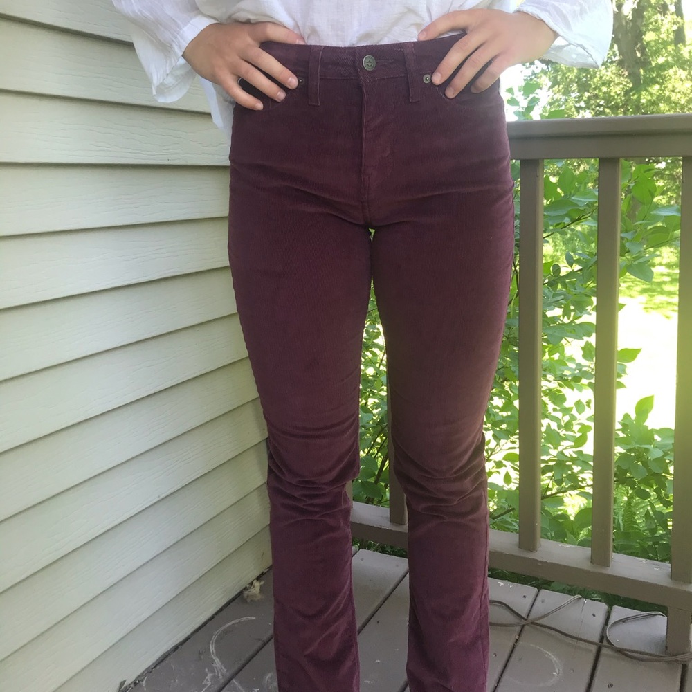 NWT Maroon Corduroy Patagonia Pants.